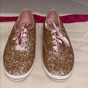 KATE SPADE Sparkle Keds *Worn once*